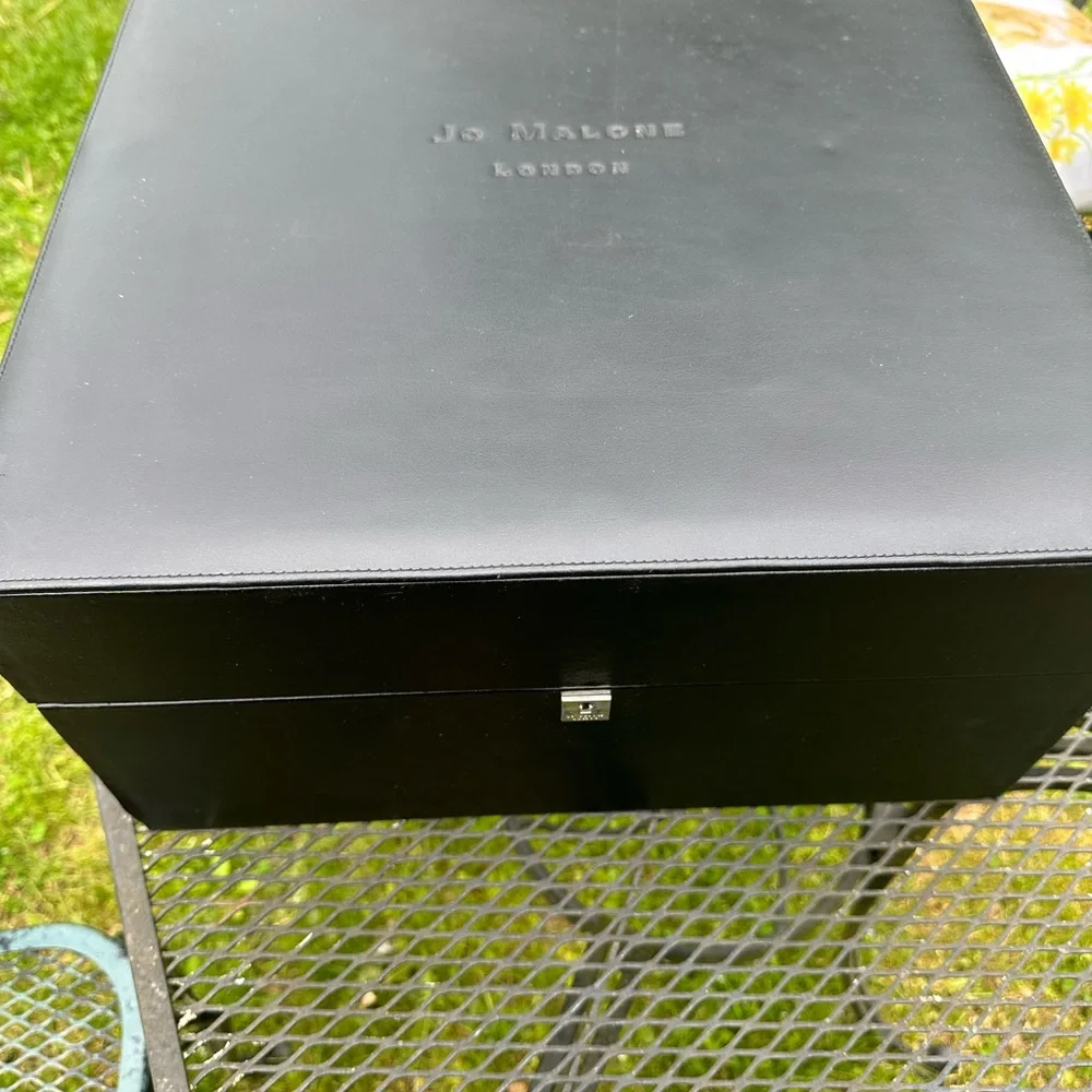 Huge Jo Malone Empty Vanity Jewelry Box with Mirror and Lock Rare!